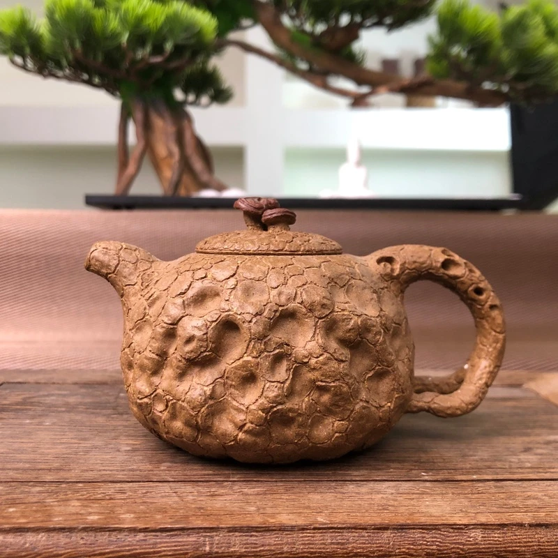 宜兴原矿老段泥段泥手工供春紫砂壶品茗壶茶具002