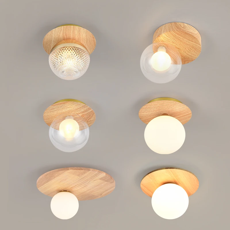 走廊过道阳台吸顶灯创意现代简约网红入户玄关灯北欧魔豆飘窗灯具