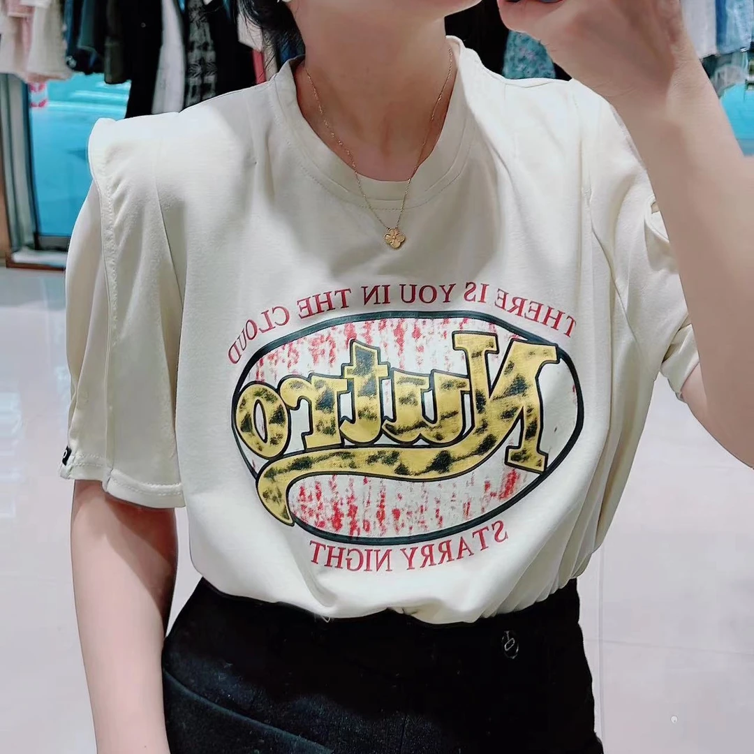 时尚百搭设计师款t恤连衣裙