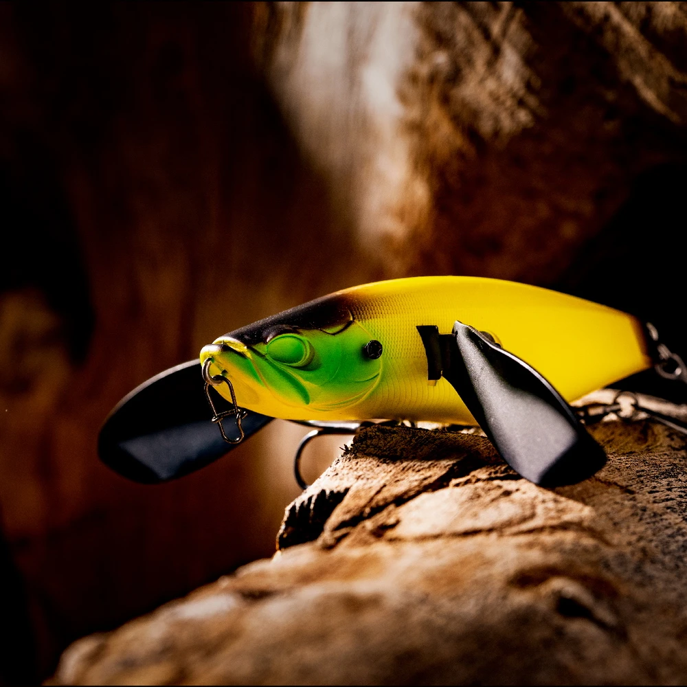 鸦语JR大小版姑获鸟路亚水面爬行饵Ravencraft水面系波爬鲈鱼假饵