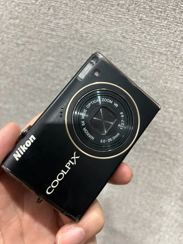 9新 Nikon/尼康 尼康s640相机ccd黑色摄影
