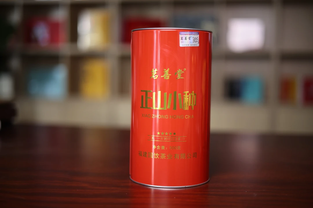 【品茗馥】武夷山正山小种桐木关武夷红茶罐装茶叶500g耐泡好茶