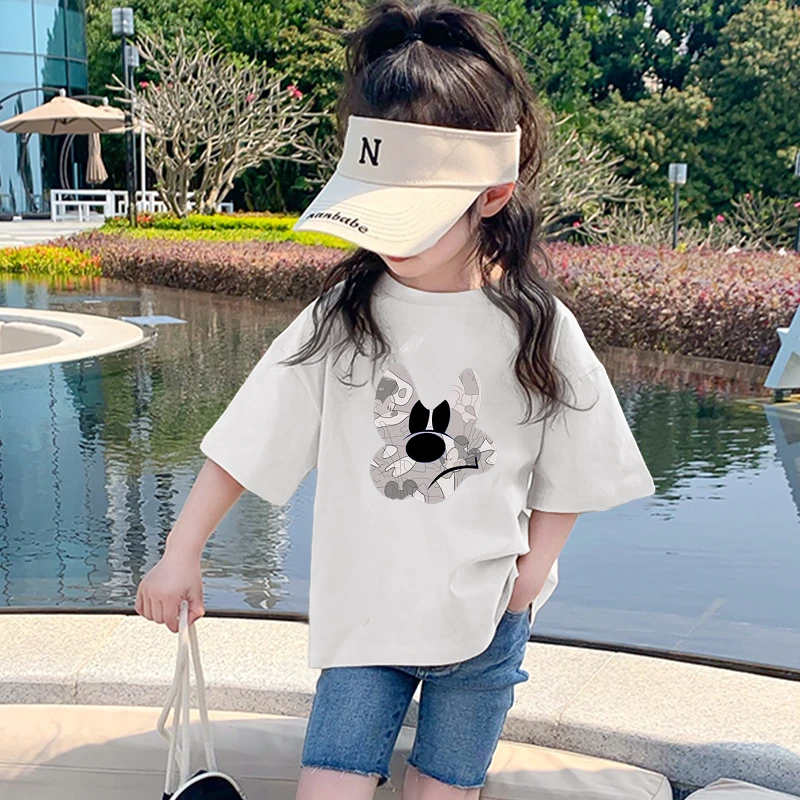 男女童短袖T恤儿童夏款衣服夏季半袖帅气ins夏装宝宝2024新款上衣