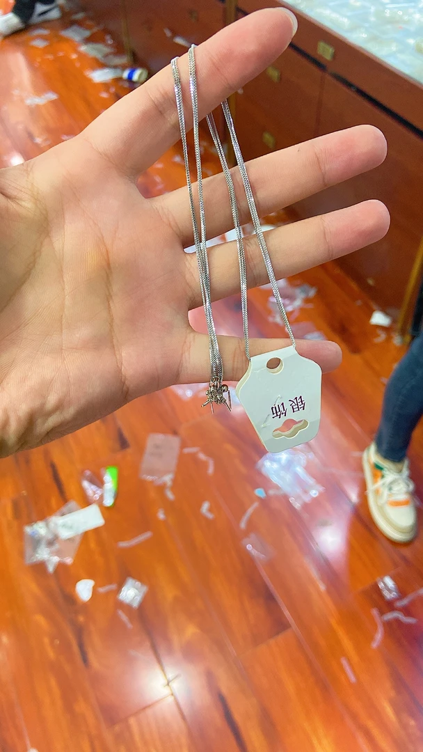 链子925银 细万能项链50长短可调节（满59包邮）