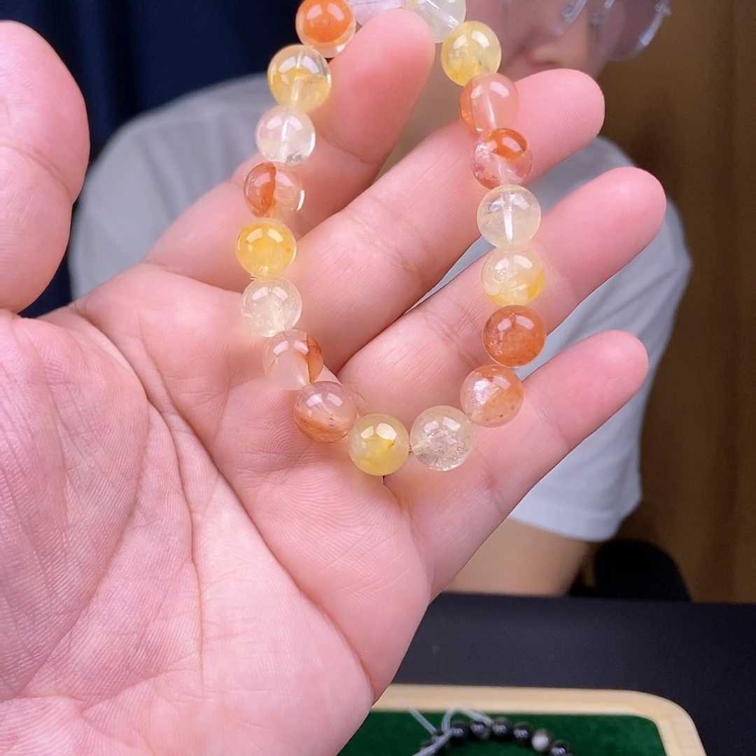 水晶手串未镶嵌天然水晶石675