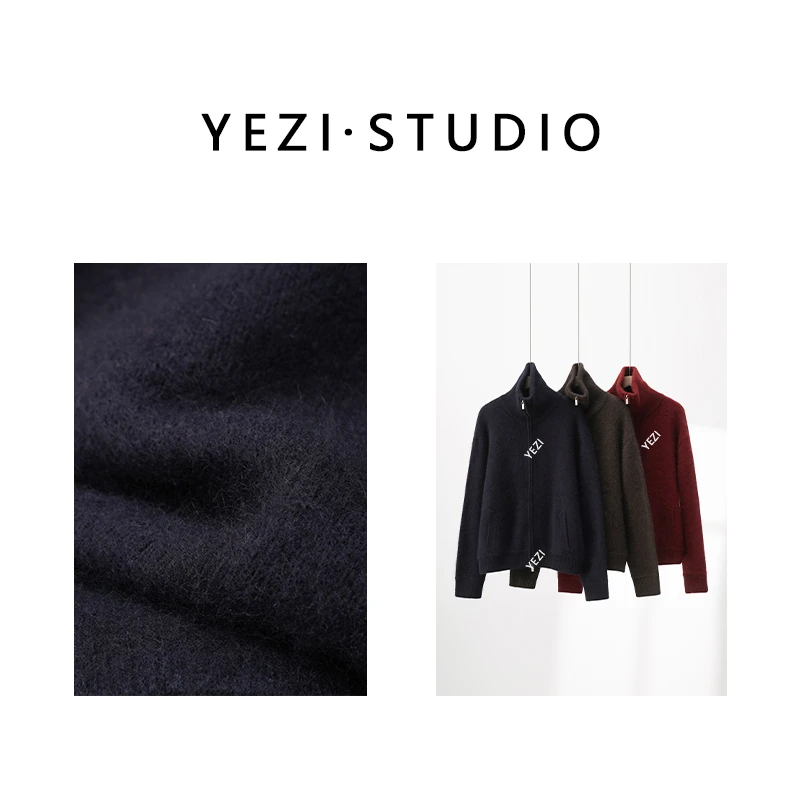 叶子定制【暖冬之行】A级浣熊绒原绒双拉头开衫外套24419411-12/12