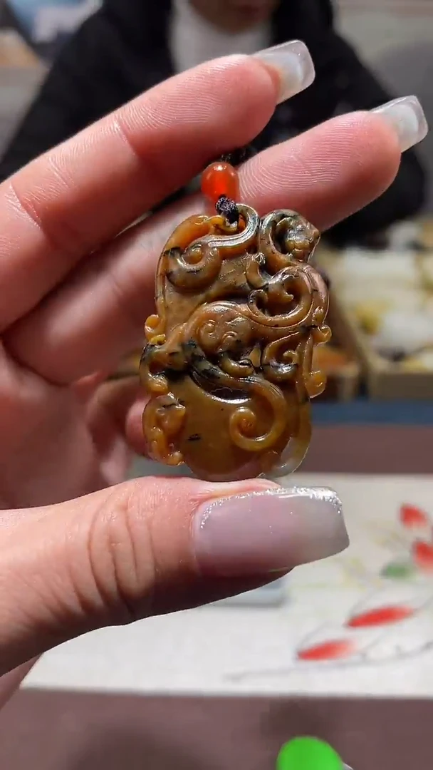 【闪购商品】和田玉挂件未镶嵌1