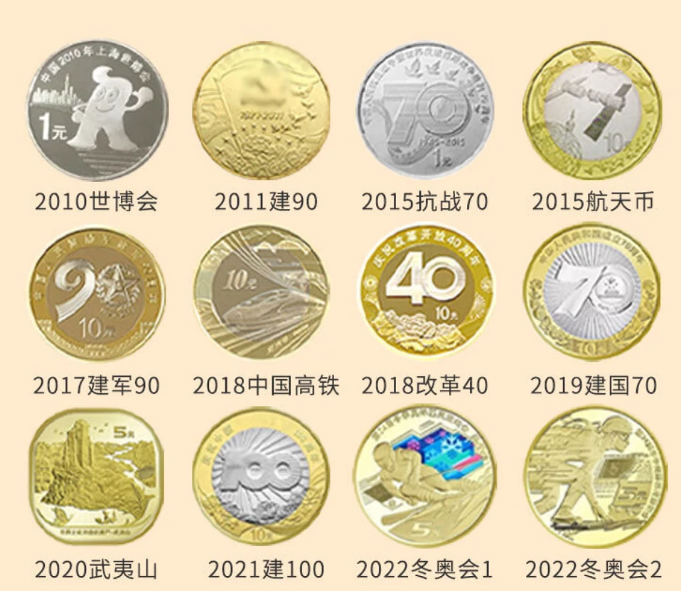 大事件纪念钞纪念币大集合 银行正品  支持复检