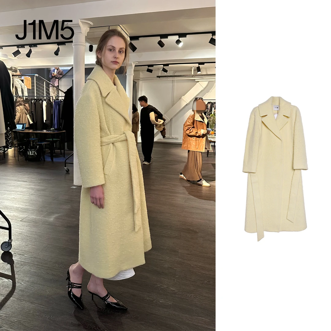 J1M5买手店 ORR 秋冬新品 毛质蓬松羊毛大衣 设计师品牌中长款