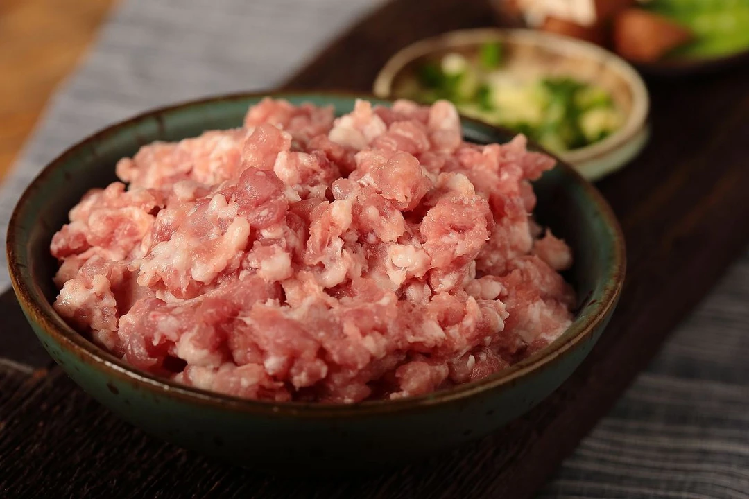 土猪肉瘦肉丝500克猪肉同城配