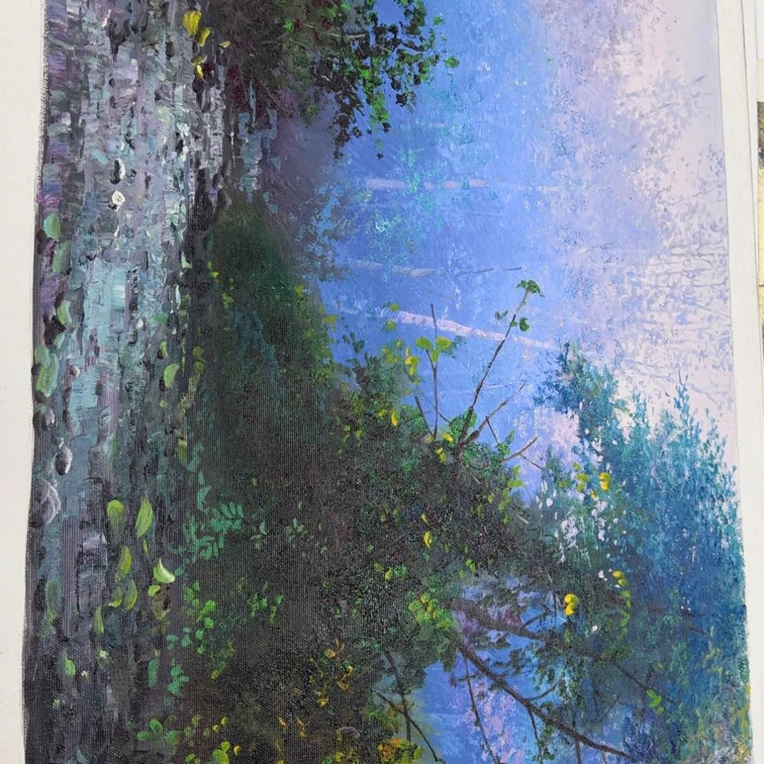 书法油画作品展的设计