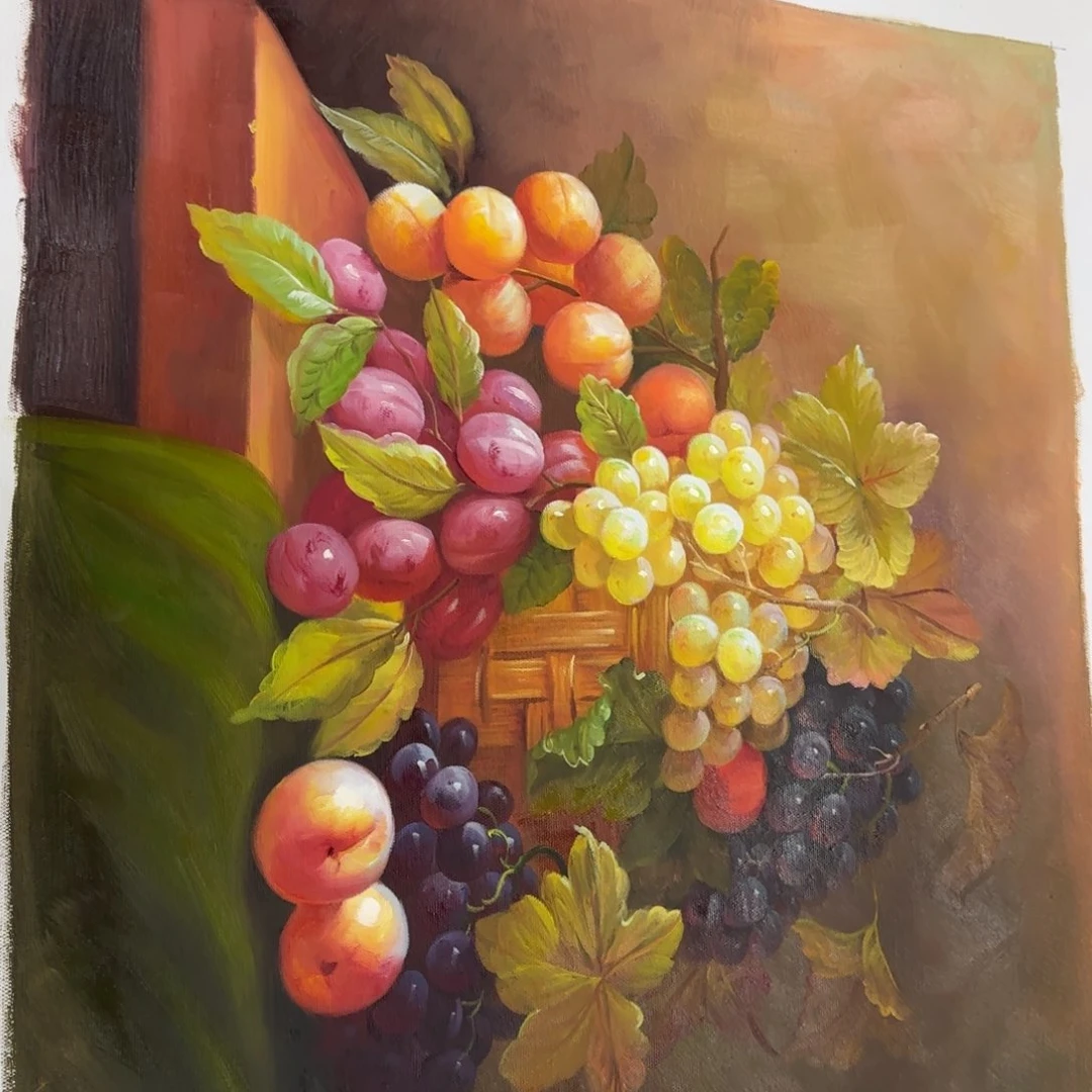 书法油画作品集设计的作品