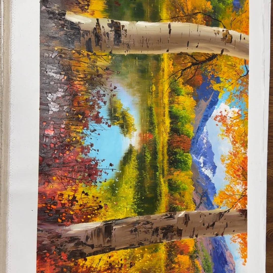 书法油画作品展的作品都是我的