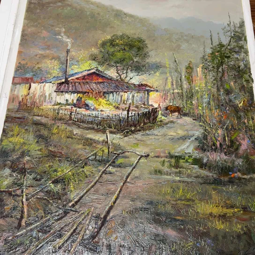 书法油画作品展设计了这