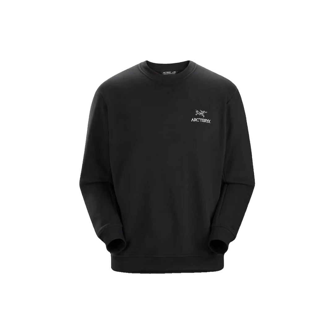 ARC‘TERYX/始祖鸟EmblemFleeceCrew抓绒衫休闲圆领保暖加绒运动