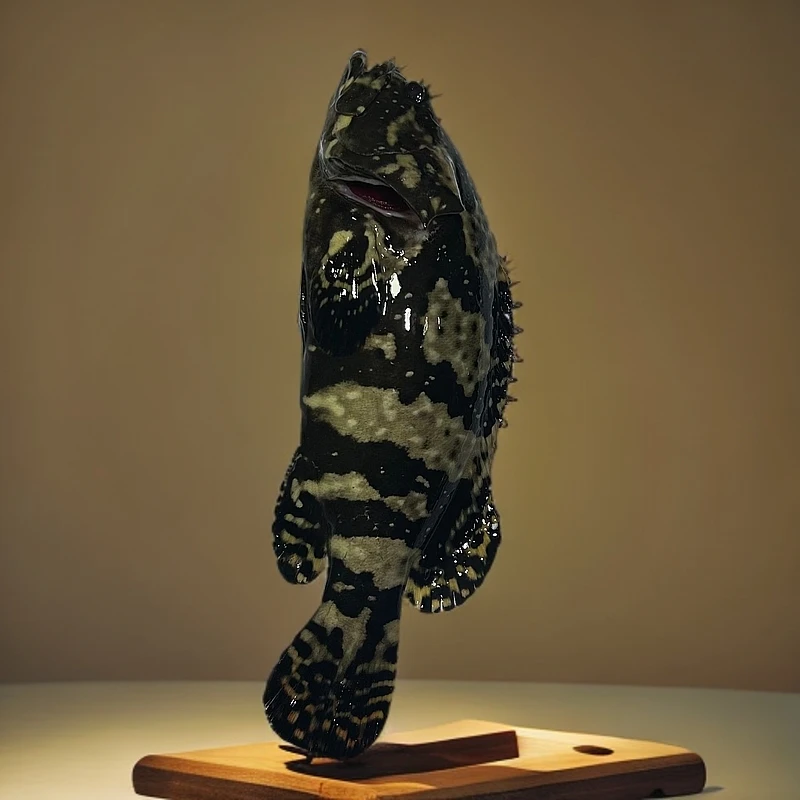 鲜活【石斑鱼】龙胆鱼 约1.1斤/条-1.6斤/条