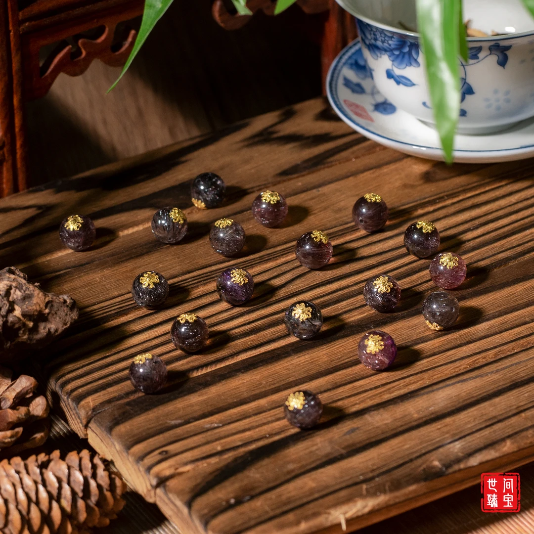 满顺发丨超七九尾狐单珠/12mm+-/多样性发/发一个/P1421/18