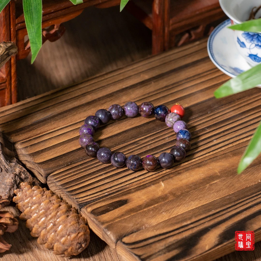 含辰砂工艺品辰砂DIY舒俱来手串/多样性发/P603