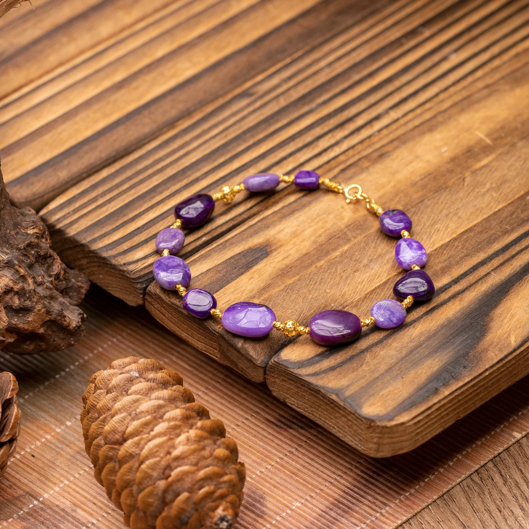 世间臻宝-18K金舒俱来随型手串/多样性发/P1295/