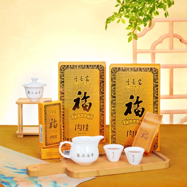 溪谷留香叶嘉岩肉桂福茶中火浓香型125克(12.5克×10泡）武夷岩茶