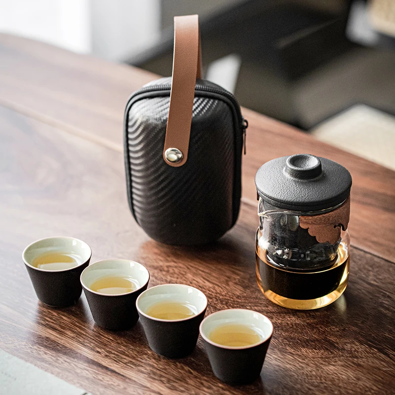 煌山宝藏旅行好物户外茶具旅行茶具快客便携户外露营快客定制logo