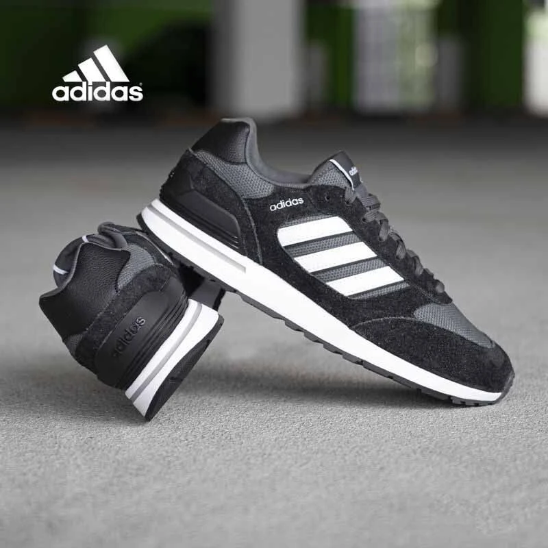 (WZ)Adidas阿迪达斯男子运动鞋低帮休闲鞋透气复古板鞋 GV7302