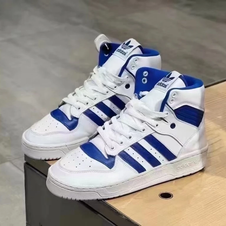 adidas三叶草RIVALRY 2023新款爆款男女经典运动板鞋休闲鞋EF6408