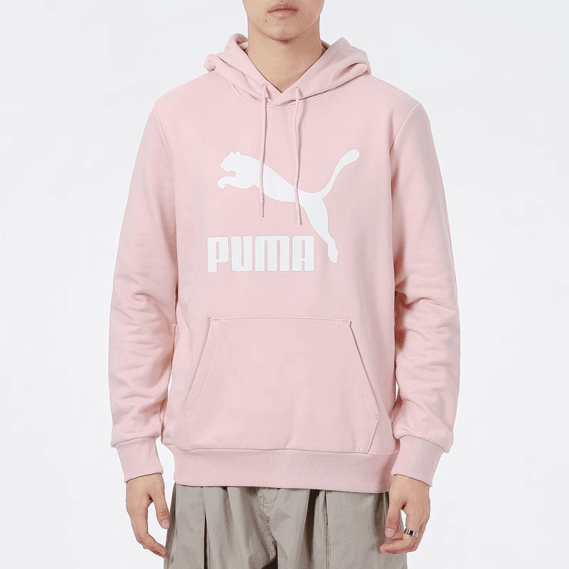 (WZ)Puma/彪马男子经典潮流连帽宽松运动休闲套头衫卫衣531370-26