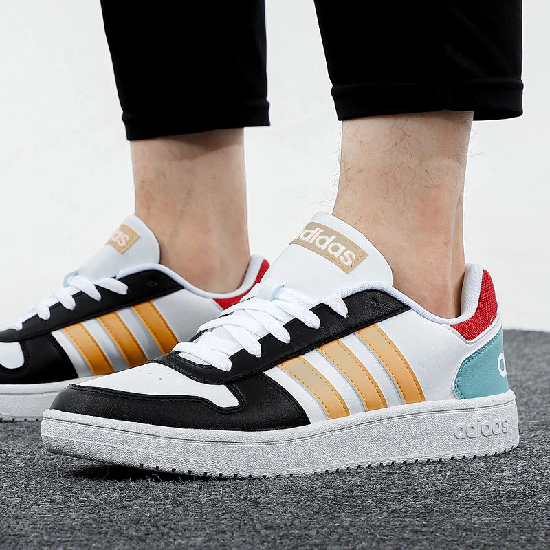 (WZ)Adidas/阿迪达斯男子新款低帮运动休闲耐磨休闲板鞋GY5899