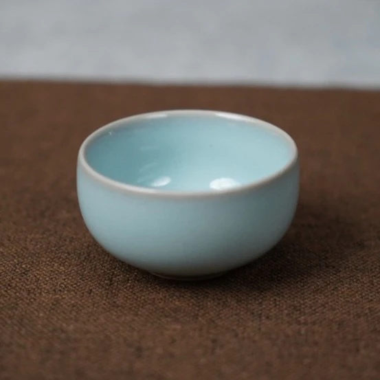 汝窑天青釉小罗汉杯