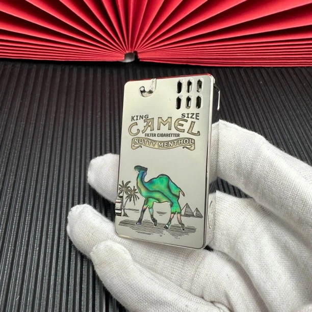 战壕新款艾斯普里亮铬款煤油打火机