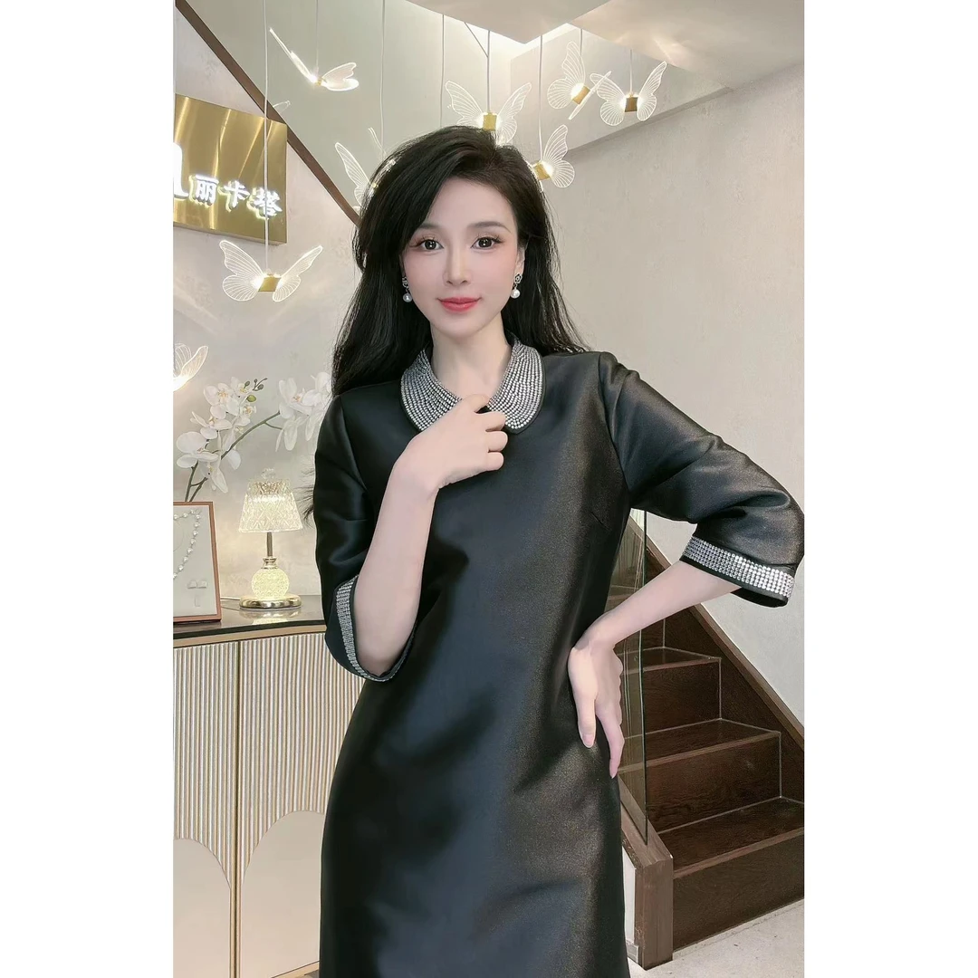 YUANBAO【一衣两穿】高贵设计感网红洋气炸街女装连衣裙