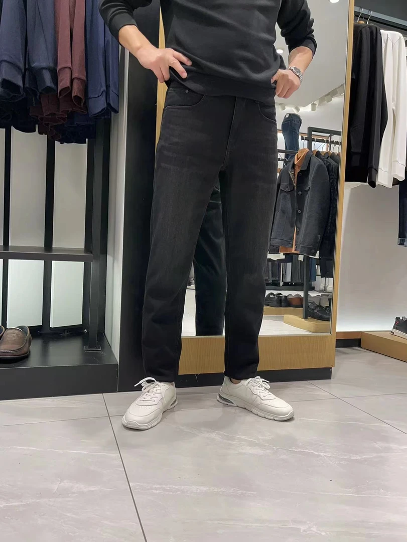 Septwolves/七匹狼2023冬季福利款加绒牛仔裤（3650）原价899