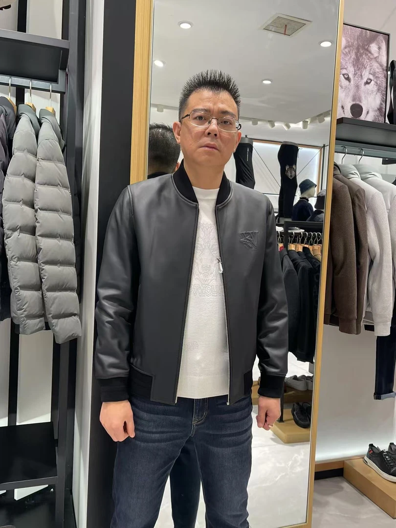 Septwolves/七匹狼2023秋冬季福利款皮衣（5076）原价2999