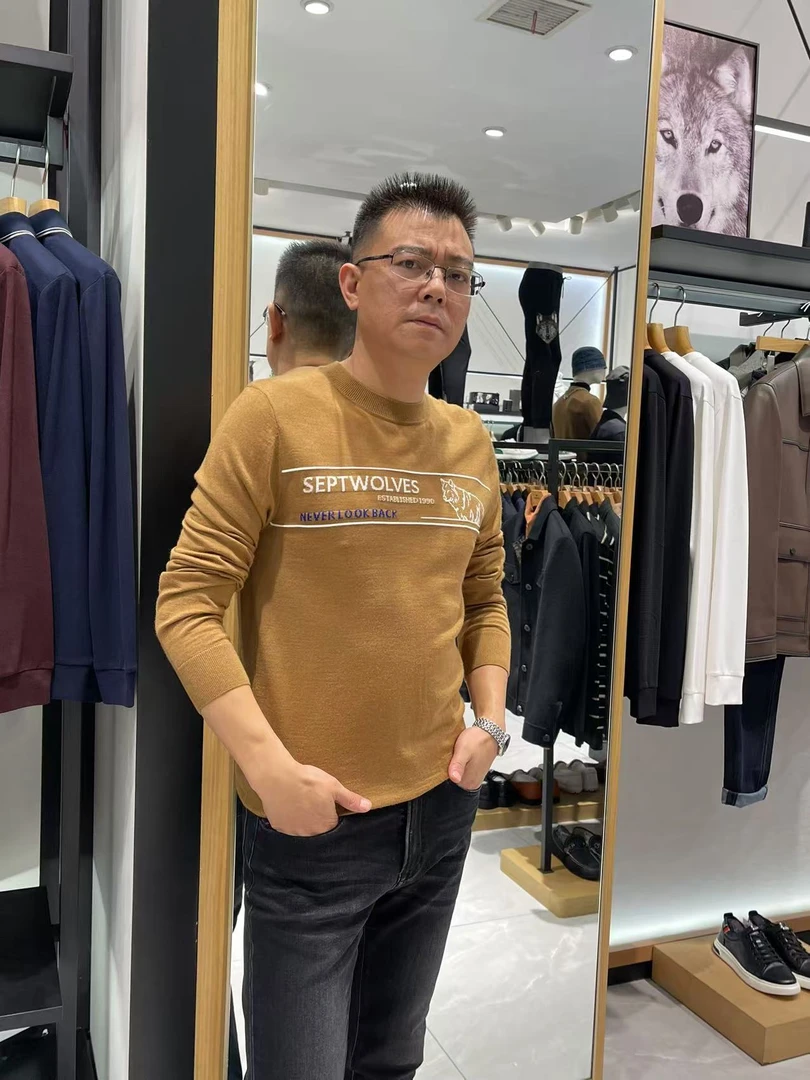 Septwolves/七匹狼2021秋季福利款毛衣（1013）原价799