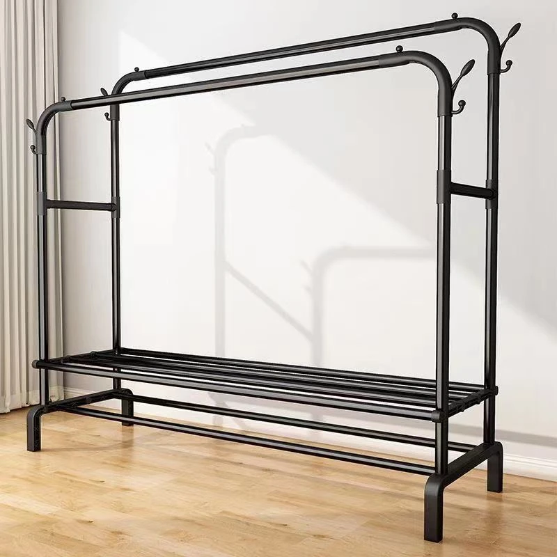 晾衣架落地式室内专用上档次挂衣架室外晒被子阳台家用晒衣架衣挂