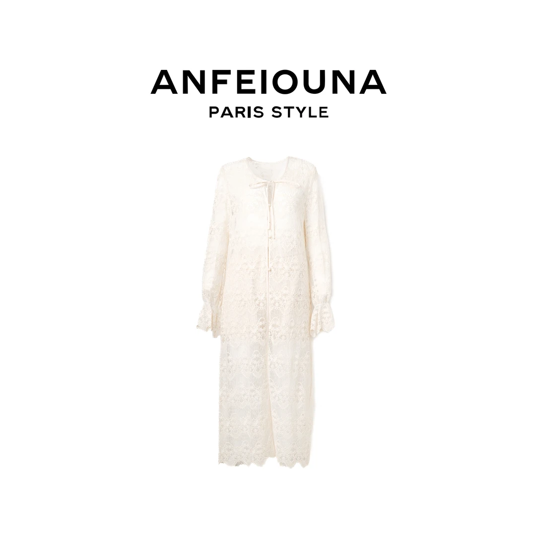 2025新款轻奢蕾丝镂空繁花将至时尚套装女士1258