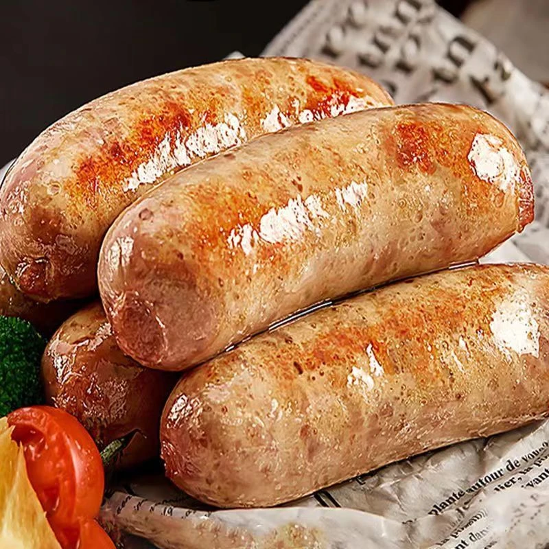 火山石烤肠地道肠原味黑椒味肉肠台湾风味特色烧烤肠家用商用烤肠