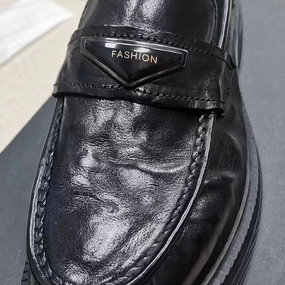 【阿牛欧品】J03237108男士休闲皮鞋潮流百搭时尚鞋