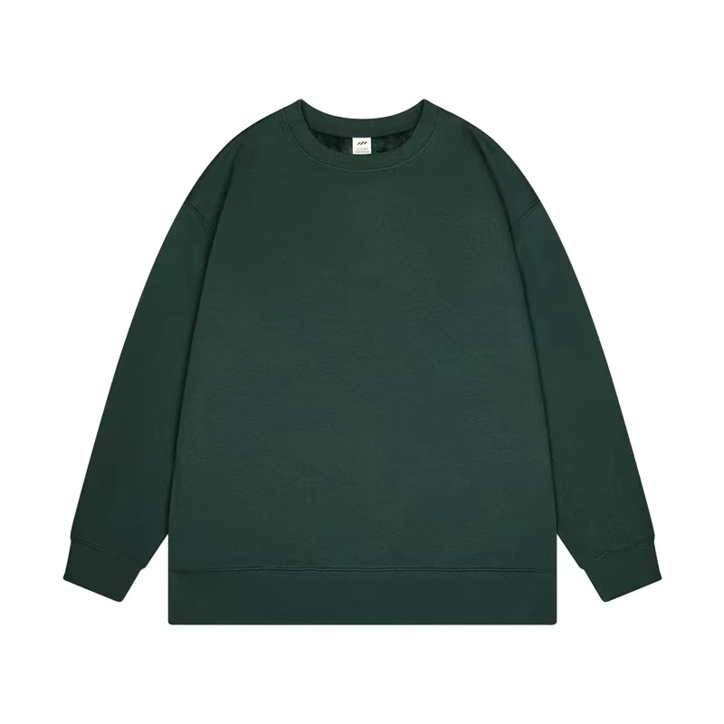 【阿牛欧品】 24-336春秋重工洗水圆领卫衣新款男士卫衣