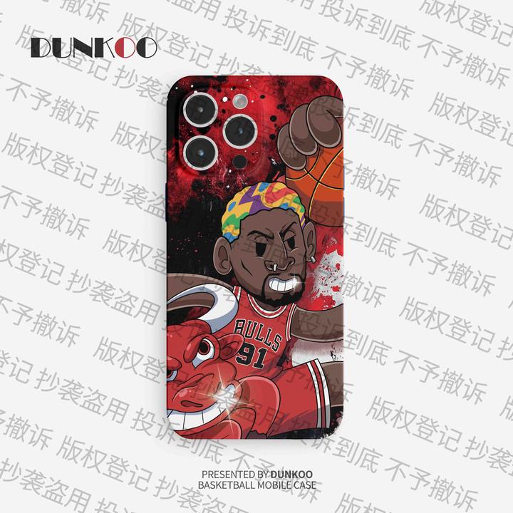 Dunkoo罗德曼手机软壳适用苹果IPhonePro16Max华为vivo小米15oppo