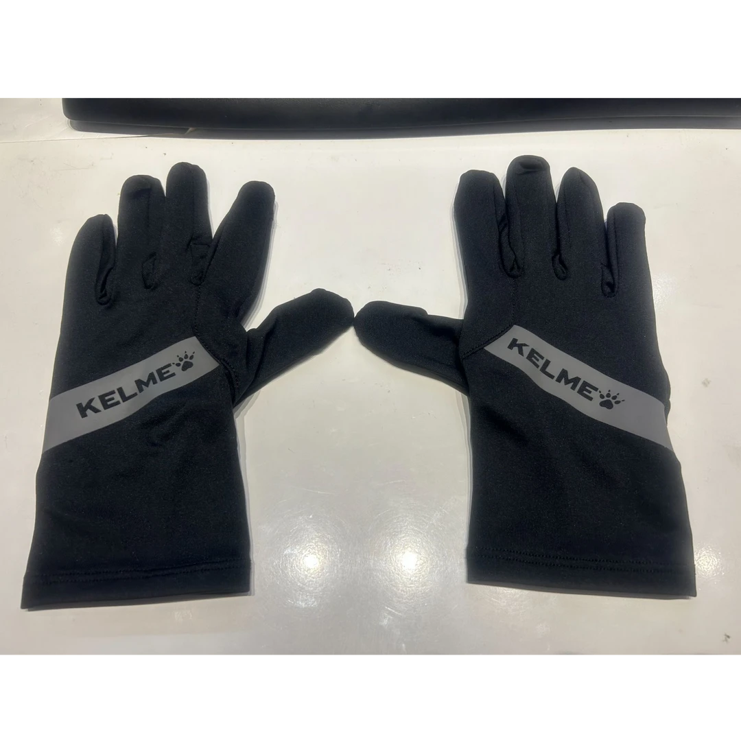 秋冬季户外跑步防风加绒手套