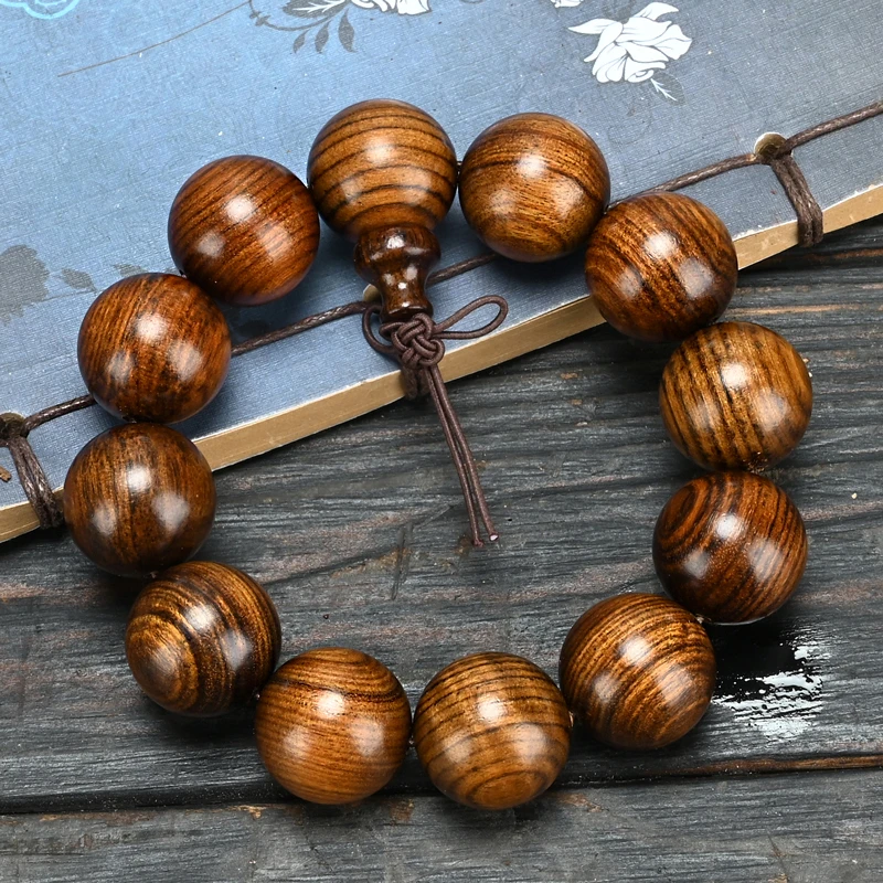 非洲黑花梨檀香木手串类似海南老挝缅甸花梨佛珠饰品108饰品念珠