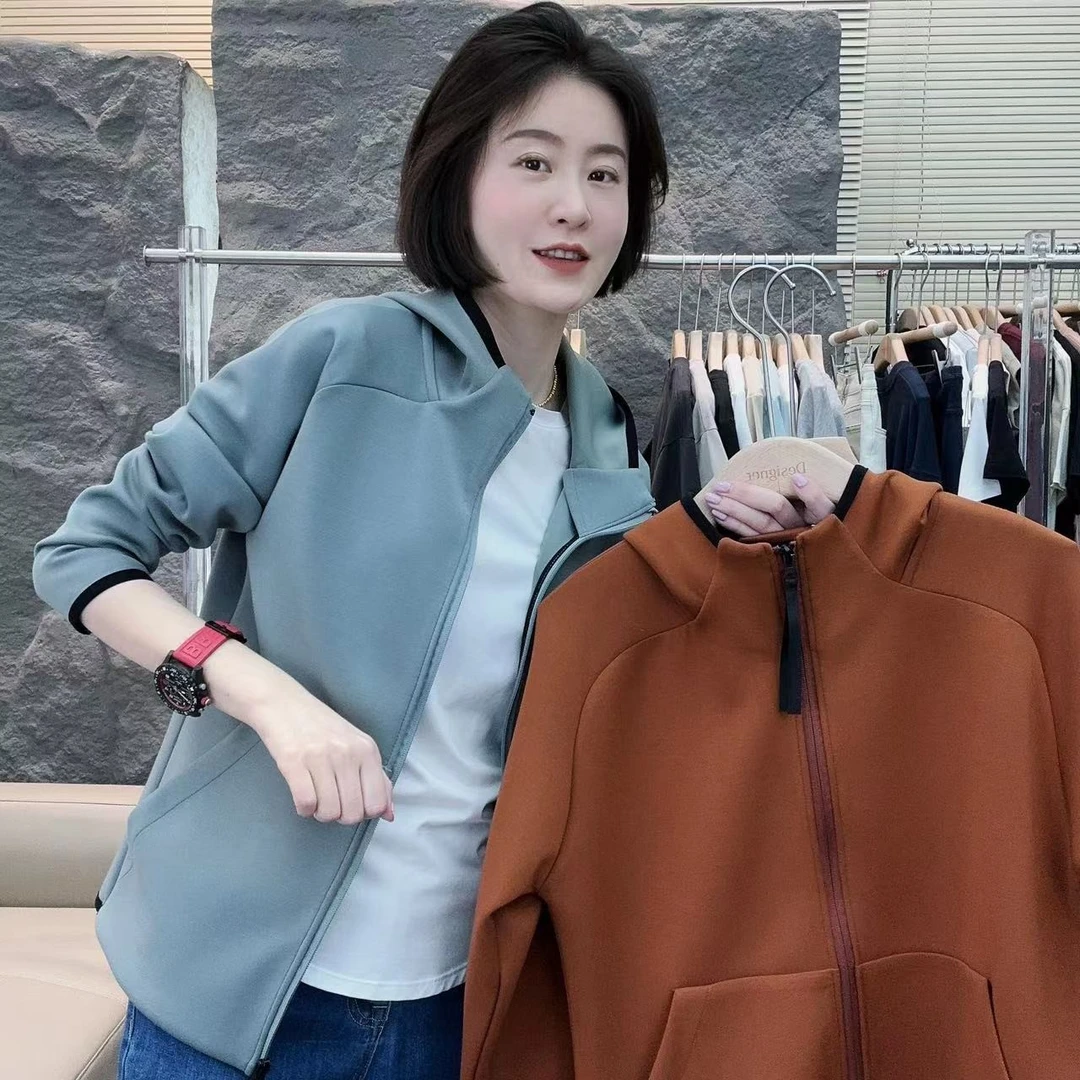 【清货】女子运动太空棉外春秋外套开衫卫衣