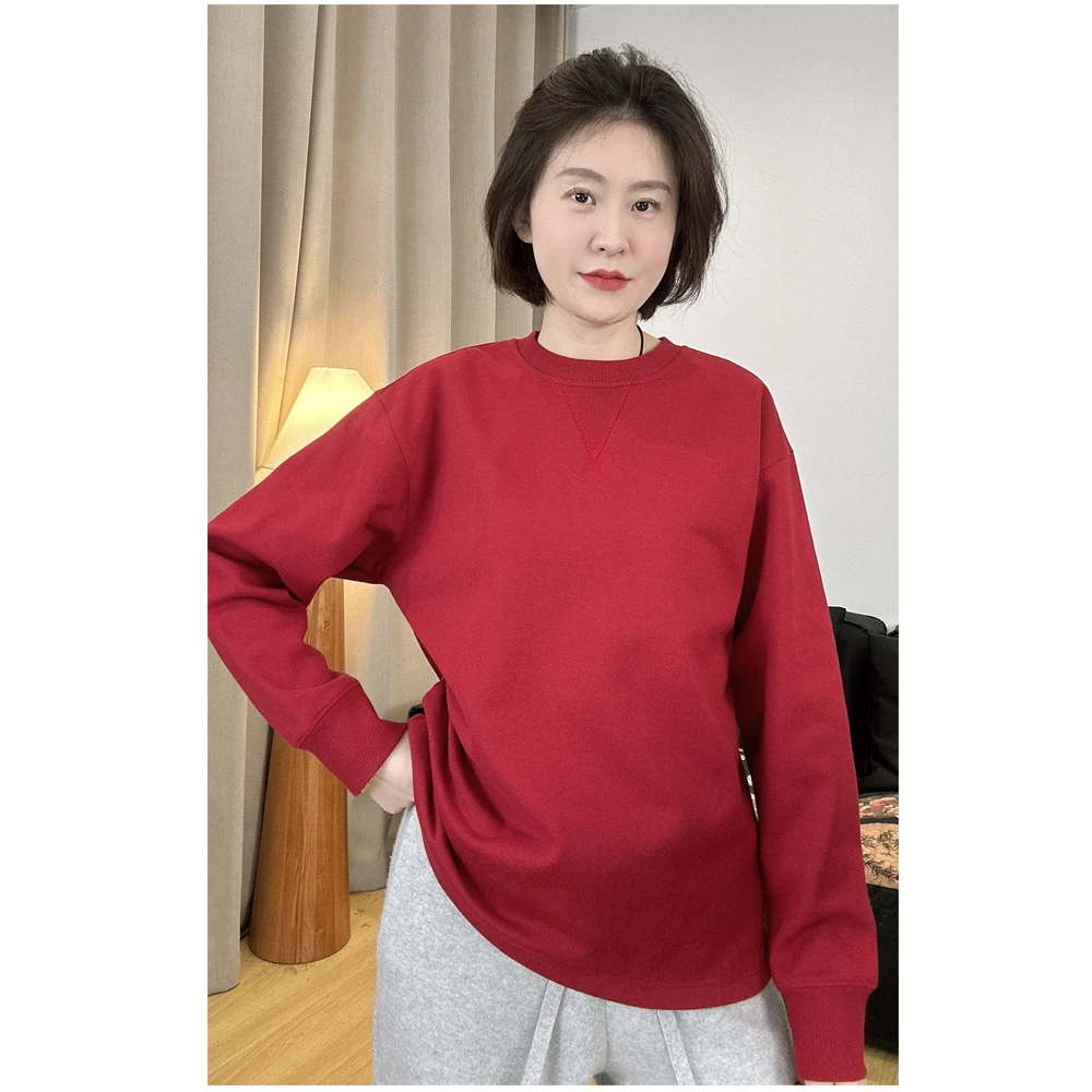 【特价清货】【日光暖】秋冬款宽松版三色卫衣长袖打底神器