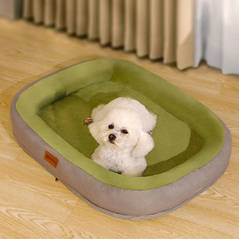 灰色冬季保暖四季通用垫子中小型犬泰迪柴犬狗狗睡觉用柔软宠物窝