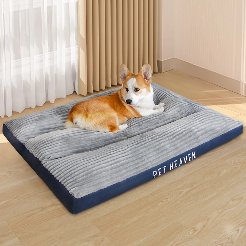 狗窝狗垫子睡觉用冬天睡垫加厚保暖可拆洗中大型犬四季通用狗狗床