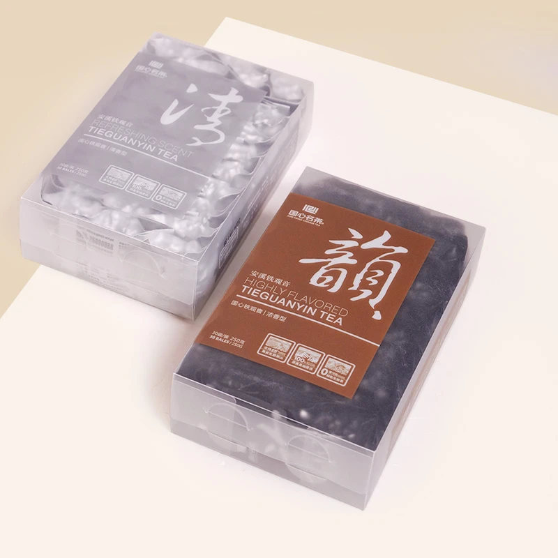 GUOXIN/国心安溪铁观音商务简易装2023新茶清香型浓香型自饮佳品