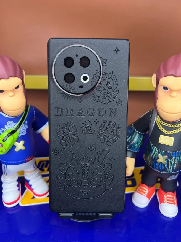 折叠手机全包背膜【素皮压纹】系列贴纸