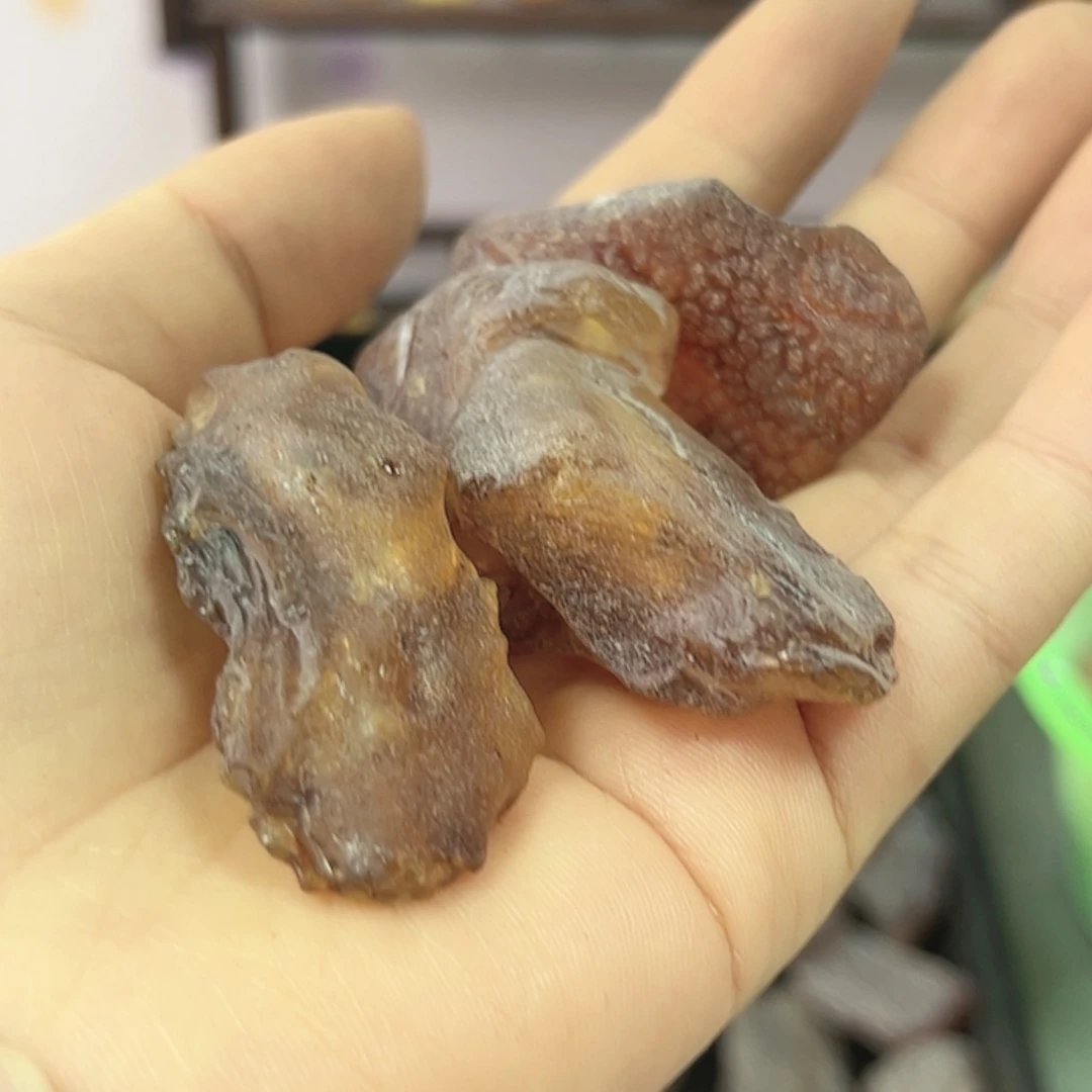 【闪购商品】定制琥珀未镶嵌兵**墩